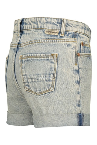 Short en jean Dewi - Bleu-gris