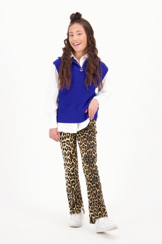 Pull sans manches Miranda - Bleu électrique