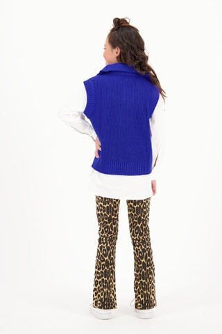 Pull sans manches Miranda - Bleu électrique