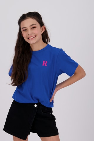 T-shirt Safia - Bleu cobalt