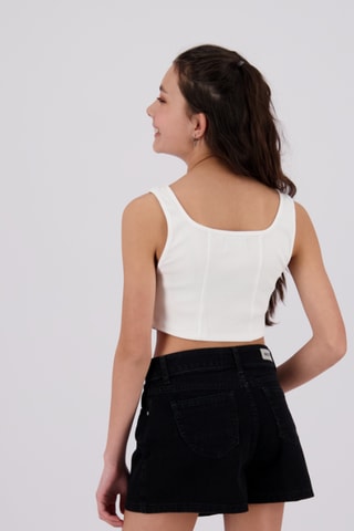 Débardeur court Jula - Blanc