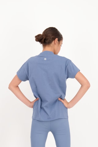 T-shirt Galle - Bleu cobalt