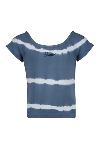 T-shirt dip and dye Madison - Bleu cobalt