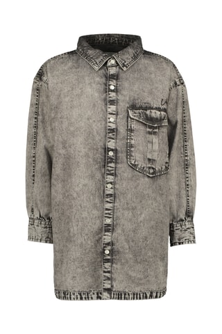 Robe chemise Paige - Noir