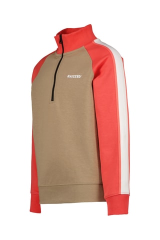 Sweat Parsons - Camel et rouge