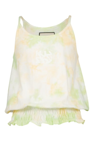 Débardeur tie and dye Manon - Vert clair