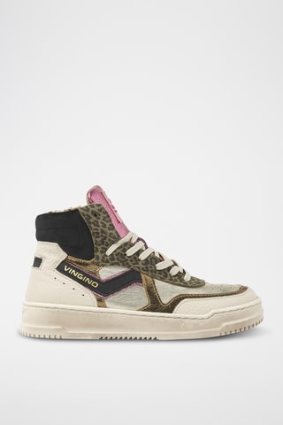 Baskets montantes Suze - Doré