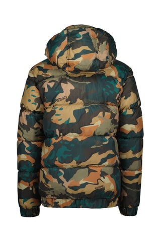 Doudoune à capuche Tarboro Allover - Vert foncé