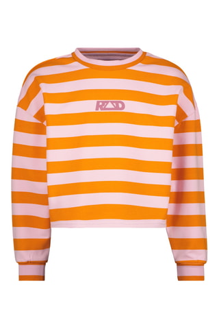 Sweat Valery - Rose et orange