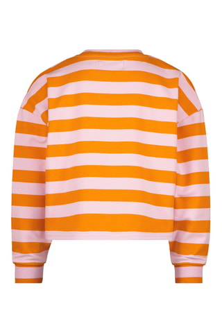 Sweat Valery - Rose et orange