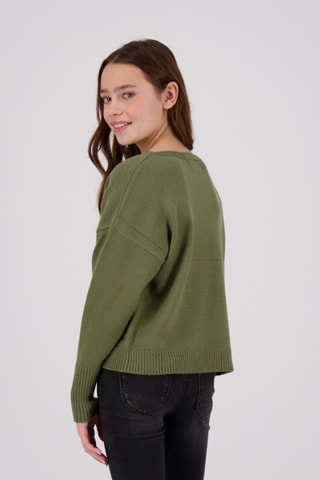 Pull Ramandy - Vert olive