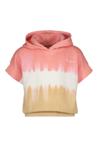 Sweat à capuche tie and dye Albama - Marron