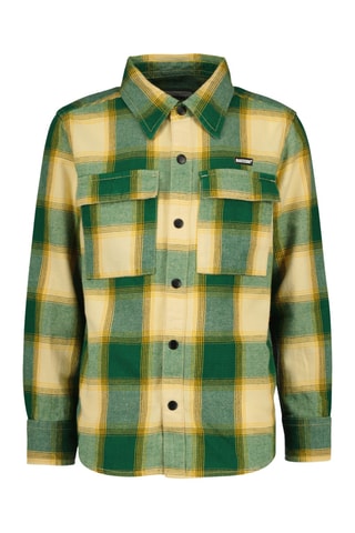Chemise Bunker - Vert foncé et jaune