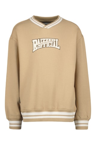 Sweat Austin - Beige et blanc