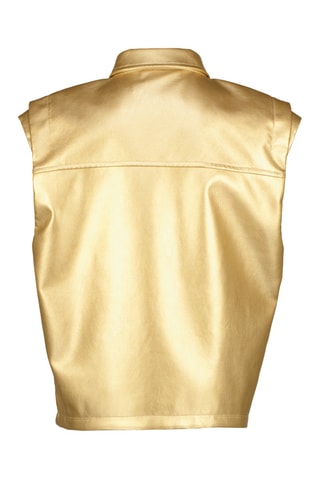 Veste sans manches Lotus - Doré