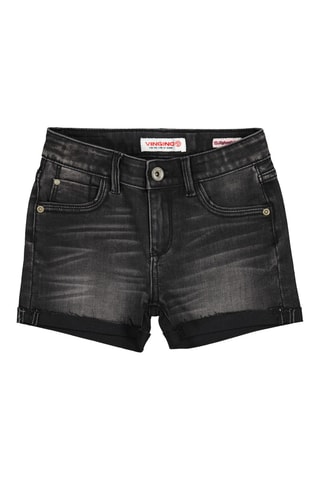 Short en jean Diona - Noir