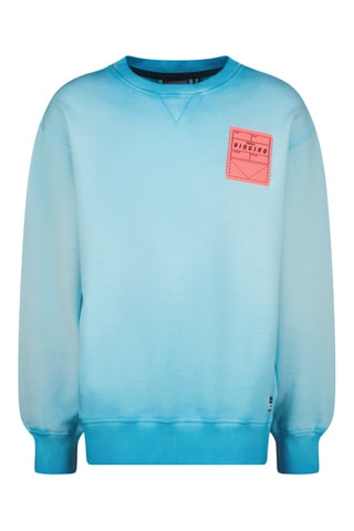 Sweat tie and dye Nisato - Turquoise