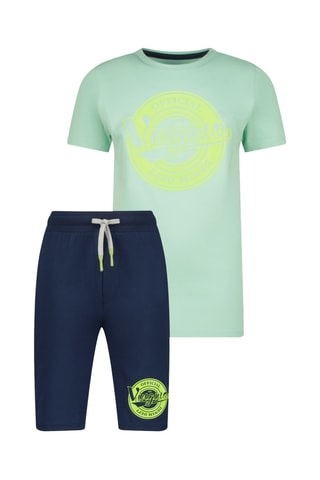 T-shirt et short Wakon - Vert
