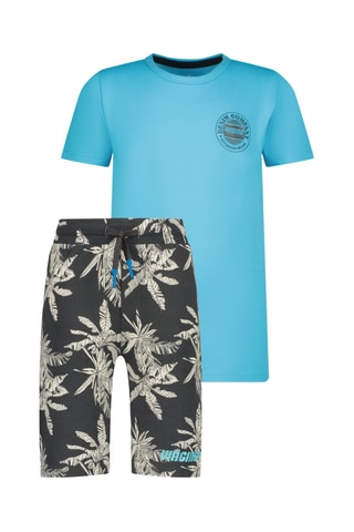 T-shirt et short Wasto - Ciel