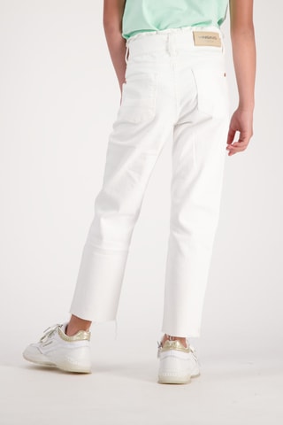 Jean Candy Ruffle - Blanc