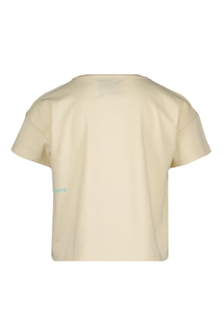T-shirt en coton biologique - Beige