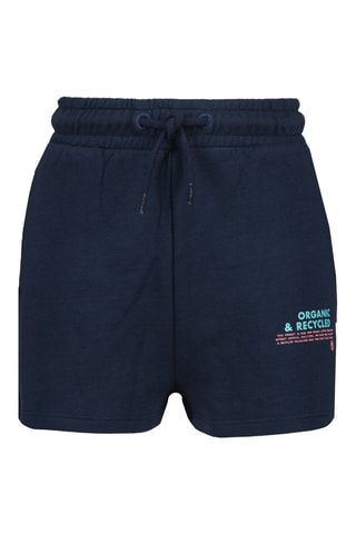 Short en coton biologique - Bleu foncé