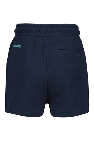 Short en coton biologique - Bleu foncé