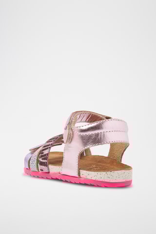 Sandales en cuir Vikki - Rose
