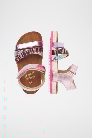 Sandales en cuir Vikki - Rose