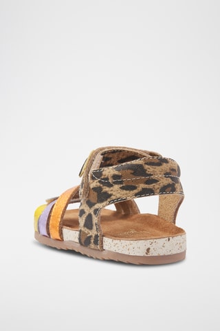 Sandales en cuir Vikki - Gris