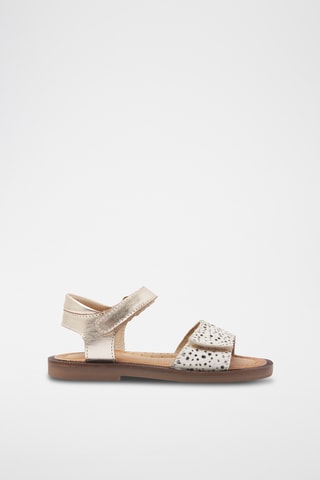 Sandales en cuir Zelina - Ivoire