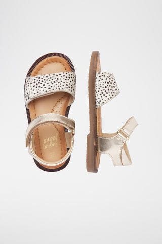 Sandales en cuir Zelina - Ivoire