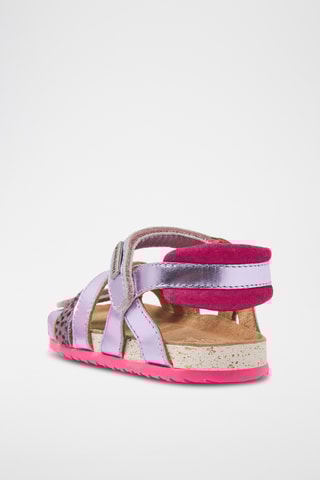 Sandales en cuir Vienna - Violet