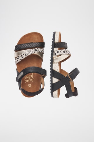 Sandales en cuir Vienna - Noir