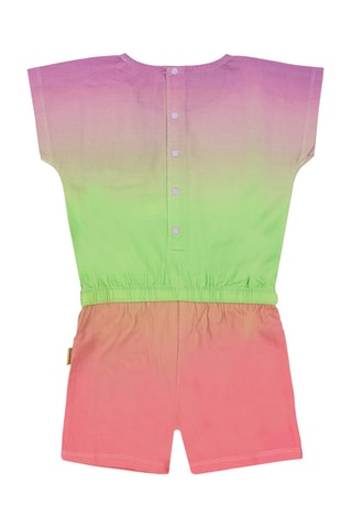 Combinaison dip and dye Philou - Vert et rose