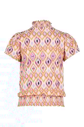 T-shirt Hamelie - Blanc et orange