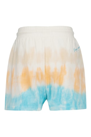 Short tie and dye Rimke - Blanc et orange
