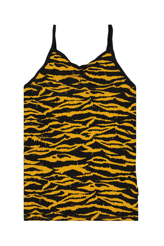 Débardeur G-Wo21 Zebra Singlet - Jaune et noir