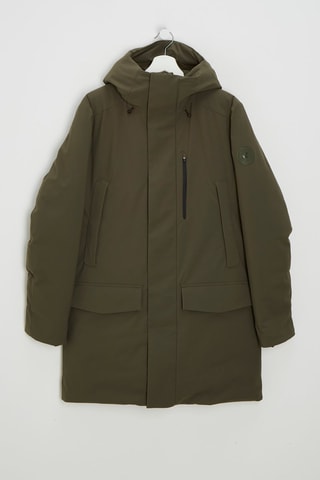 Parka con cappuccio - Kaki