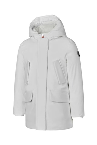 Parka con cappuccio - Bianco