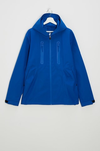 Giacca a vento con cappuccio - Blu