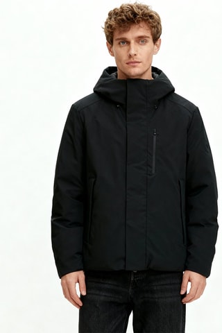 Giacca con cappuccio - Verde scuro