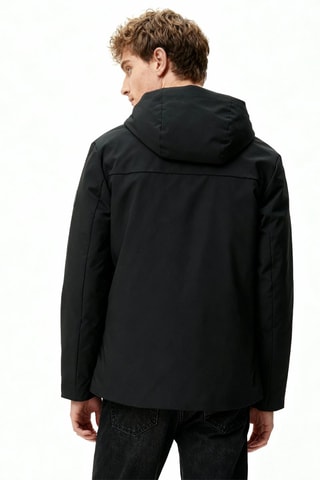 Giacca con cappuccio - Verde scuro