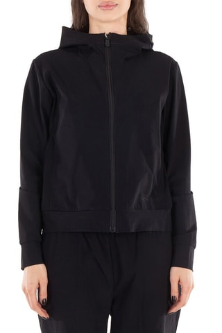 Giubbotto con cappuccio - Nero