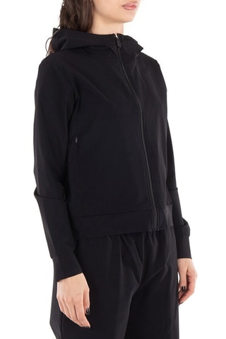 Giubbotto con cappuccio - Nero