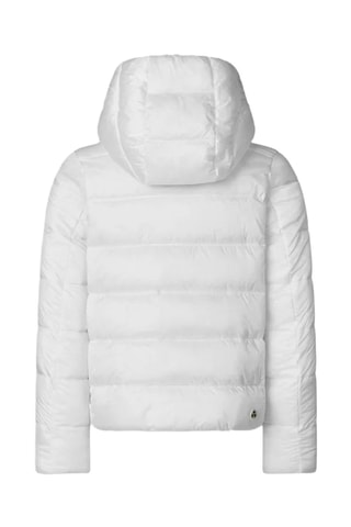 Piumino con cappuccio - Bianco