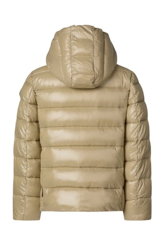 Piumino con cappuccio - Beige