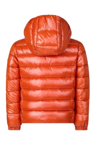 Piumino con cappuccio - Arancione