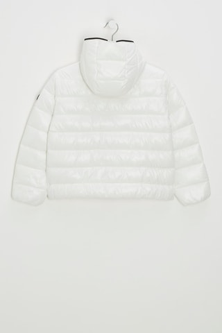 Piumino con cappuccio - Bianco