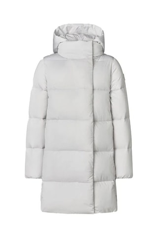 Piumino con cappuccio - Panna